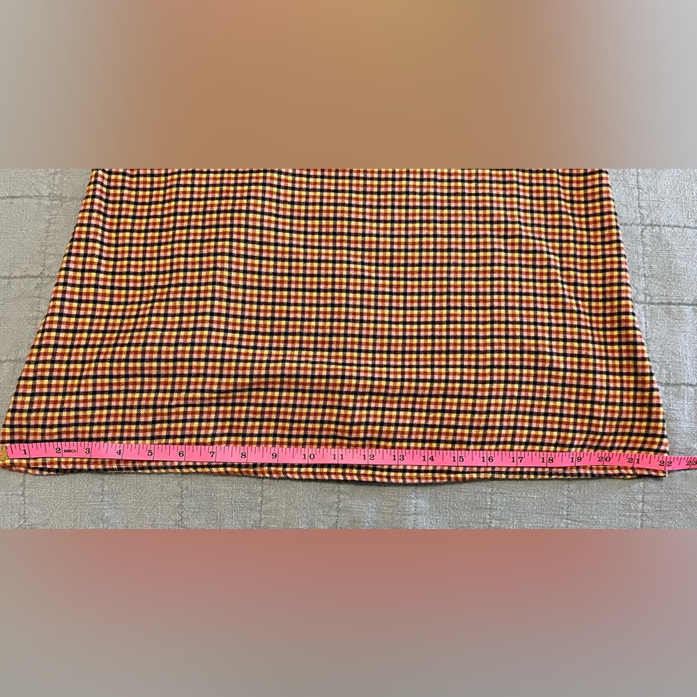 Wild Fable Flannel Babydoll Plaid Dress Spaghetti Strap Size XS - Picture 8 of 11